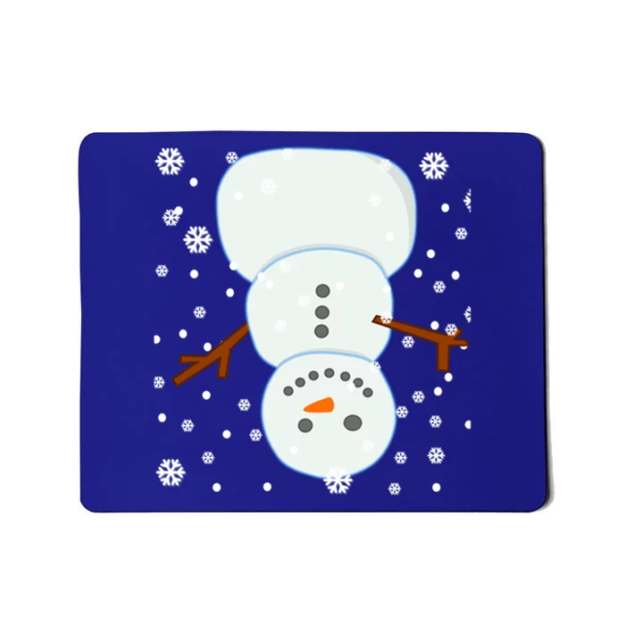 Christmas Sweater Upside Down Snow Snow Snowflake Great Gift Mousepad