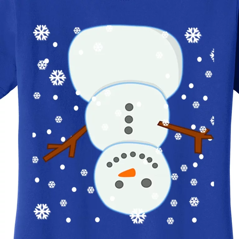 Christmas Sweater Upside Down Snow Snow Snowflake Great Gift Women's T-Shirt