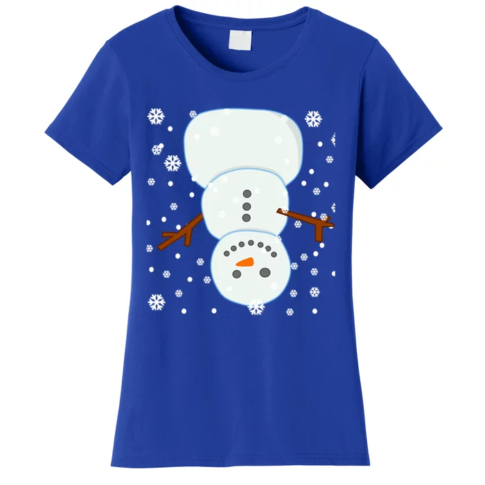 Christmas Sweater Upside Down Snow Snow Snowflake Great Gift Women's T-Shirt