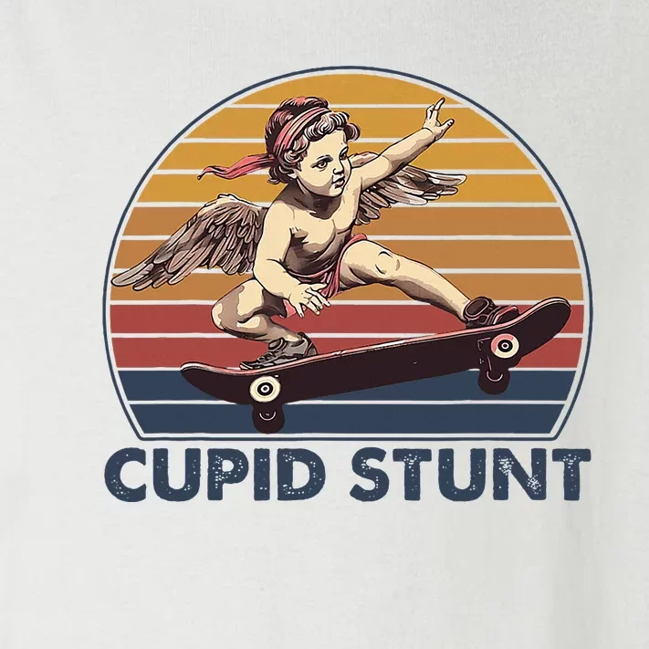 Cupid Stunt Unhinged Cringe Funny Inappropriate Embarrassing Toddler Long Sleeve Shirt