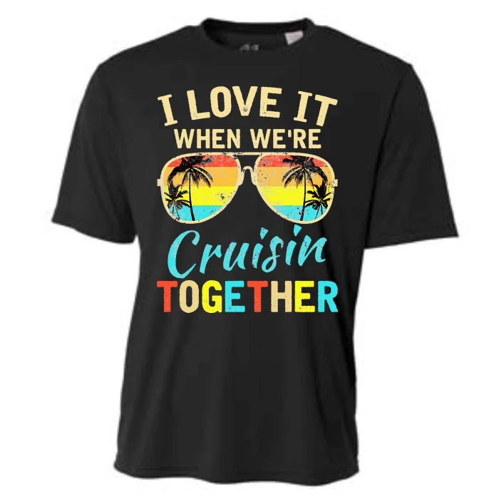 Cruise Ship Vacation Friends Buddies Couples I Love It Cooling Performance Crew T-Shirt