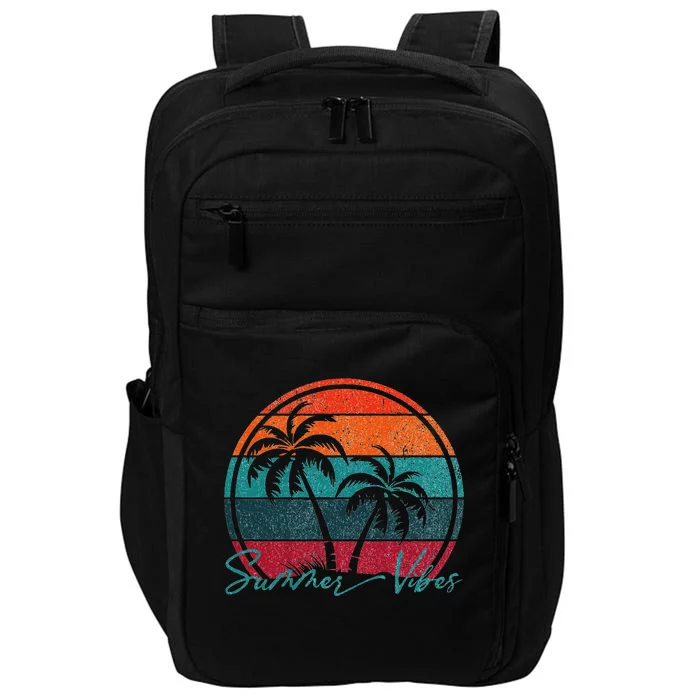 Cute Summer Vibes Fun And Bright Impact Tech Backpack