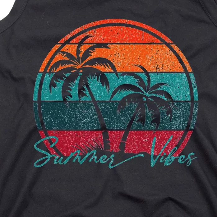 Cute Summer Vibes Fun And Bright Tank Top