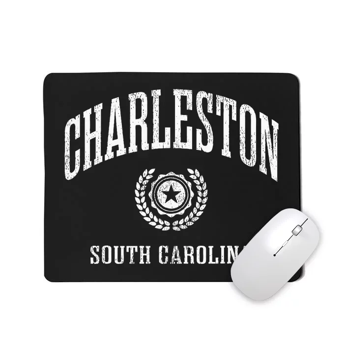 Charleston Sc Vintage College Sports Design Mousepad