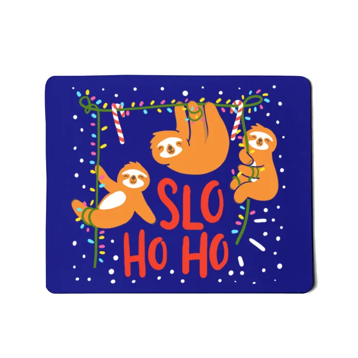 Christmas Sloth Vintage Gift Mousepad