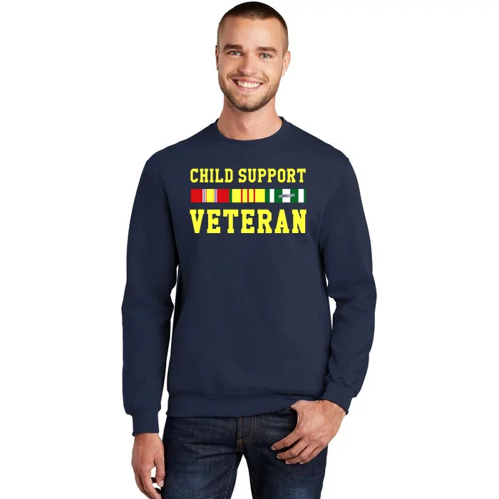 Child Support Veteran Tall Sweatshirt