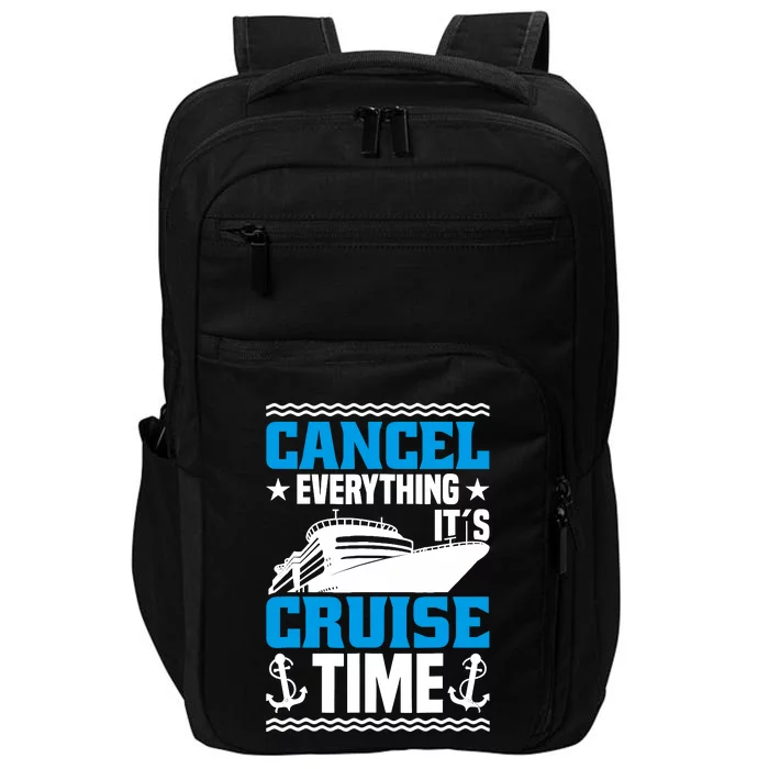 Cruising Ship Vacation Party & Family Cruising Crew Cruise Impact Tech Backpack