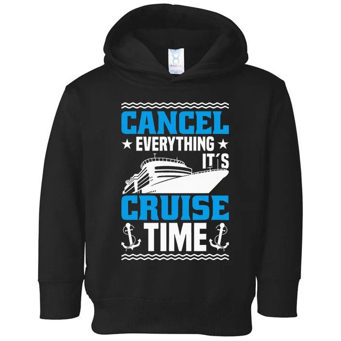 Cruising Ship Vacation Party & Family Cruising Crew Cruise Toddler Hoodie