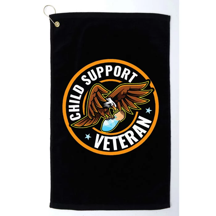 Child Support Veteran Platinum Collection Golf Towel