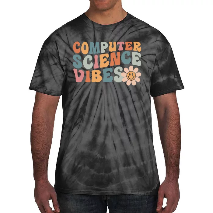 Computer Science Vibes IT Computer Science Teacher Student Tie-Dye T-Shirt