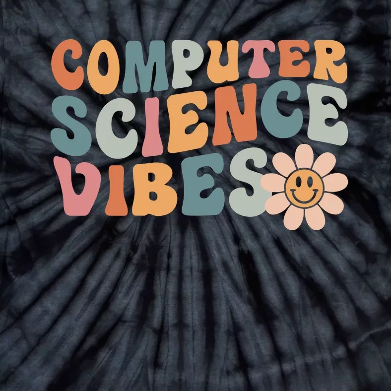 Computer Science Vibes IT Computer Science Teacher Student Tie-Dye T-Shirt