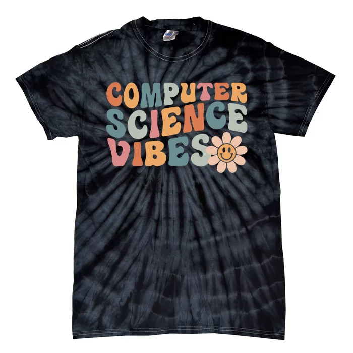 Computer Science Vibes IT Computer Science Teacher Student Tie-Dye T-Shirt