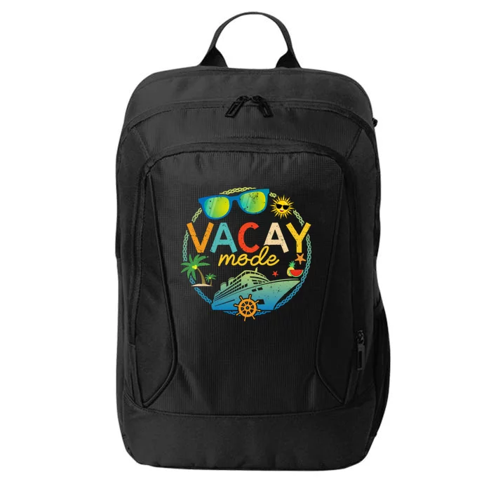 Cruise Ship Vacation Trip Family Matching Vacay Mode Gift City Backpack