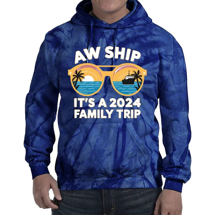 Cruise Ship Vacation Gifts Tie Dye Hoodie