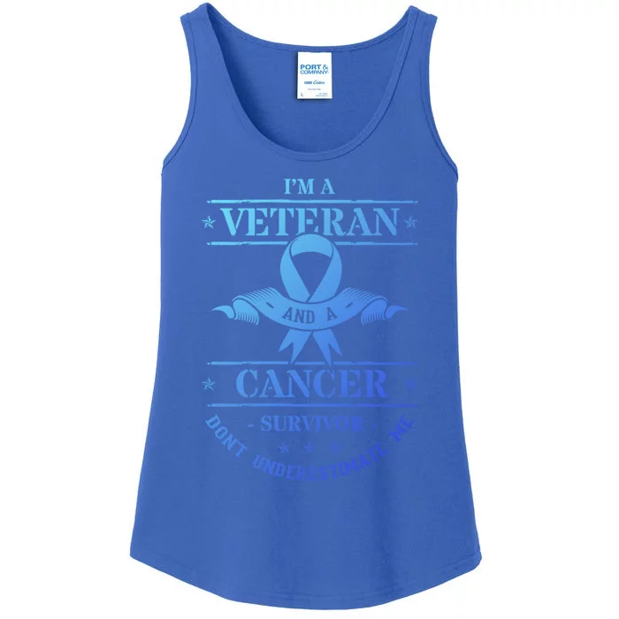 Cancer Survivor Veteran Chemotherapy Warrior Gift Ladies Essential Tank