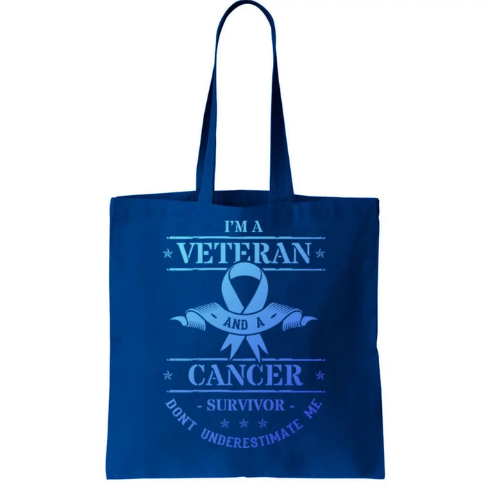 Cancer Survivor Veteran Chemotherapy Warrior Gift Tote Bag