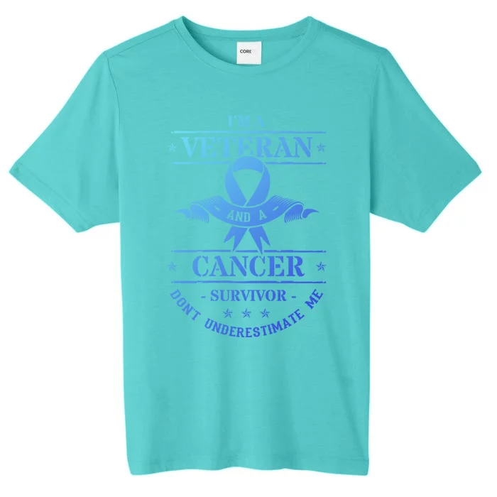 Cancer Survivor Veteran Chemotherapy Warrior Gift ChromaSoft Performance T-Shirt