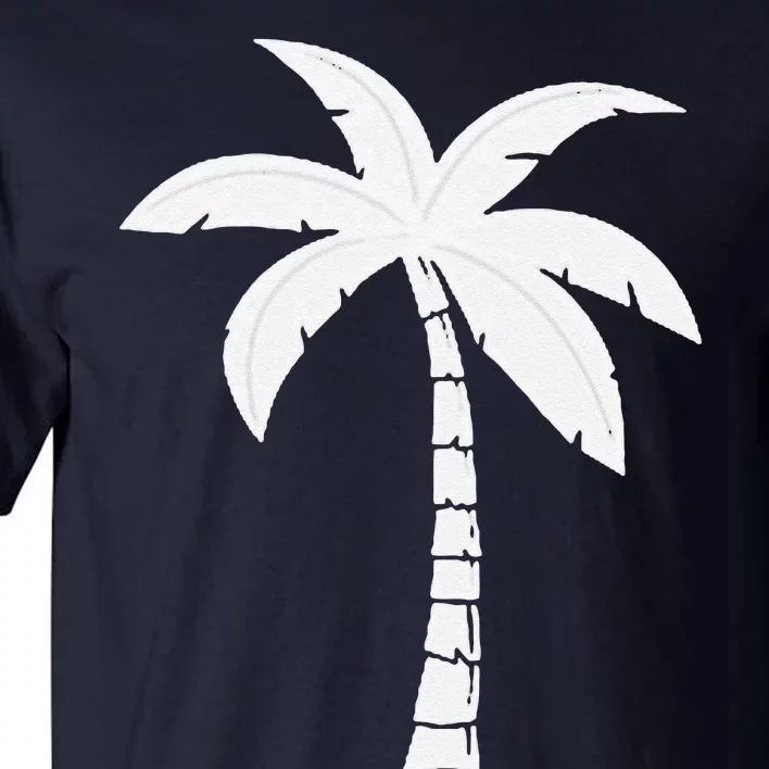 Cool Summer Vacation Beach Palm Tree Tall T-Shirt