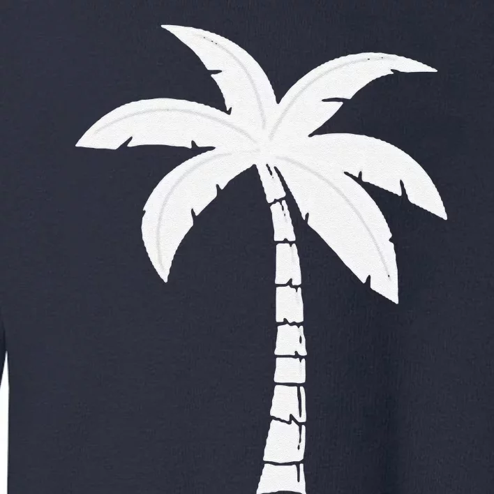 Cool Summer Vacation Beach Palm Tree Toddler Sweatshirt