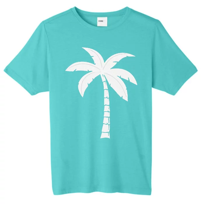 Cool Summer Vacation Beach Palm Tree ChromaSoft Performance T-Shirt