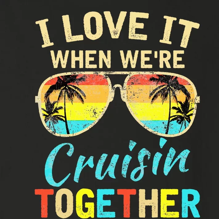 Cruise Ship Vacation Friends Buddies Couples I Love It Toddler Long Sleeve Shirt