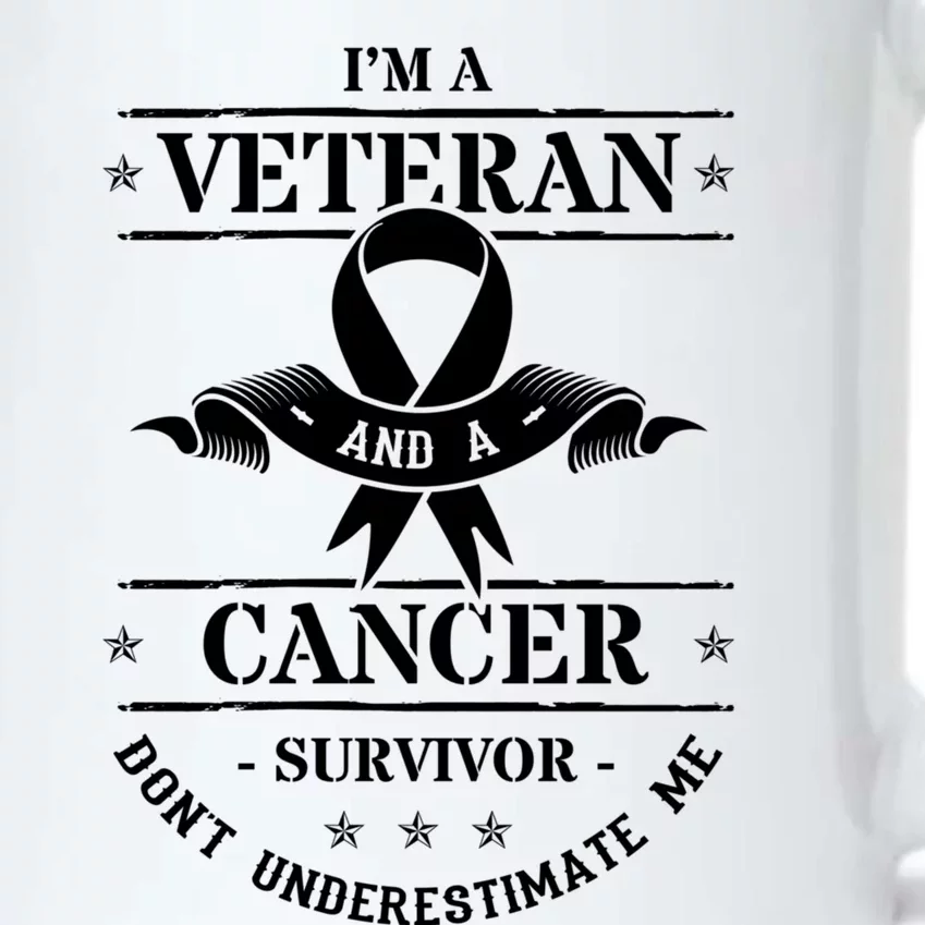 Cancer Survivor Veteran Chemotherapy Warrior Black Color Changing Mug