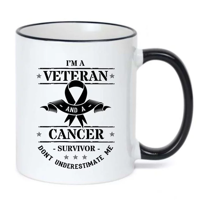 Cancer Survivor Veteran Chemotherapy Warrior Black Color Changing Mug