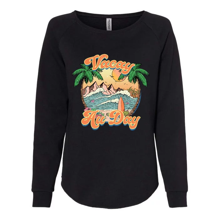 Cool Summer Vacation Womens California Wash Sweatshirt