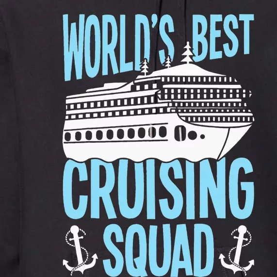 Cruising Ship Vacation Birthday Party Cruising Crew Cruise Premium Hoodie