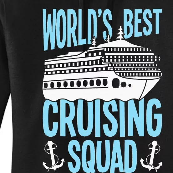 Cruising Ship Vacation Birthday Party Cruising Crew Cruise Women's Pullover Hoodie