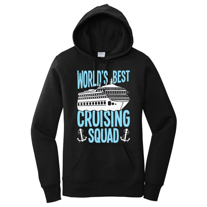 Cruising Ship Vacation Birthday Party Cruising Crew Cruise Women's Pullover Hoodie