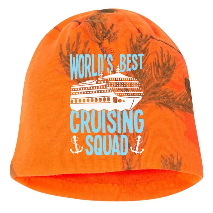 Cruising Ship Vacation Birthday Party Cruising Crew Cruise Kati - Camo Knit Beanie