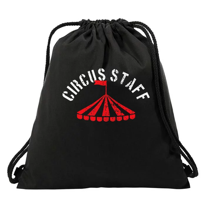 Circus Staff Vintage Birthday Theme Gift Drawstring Bag