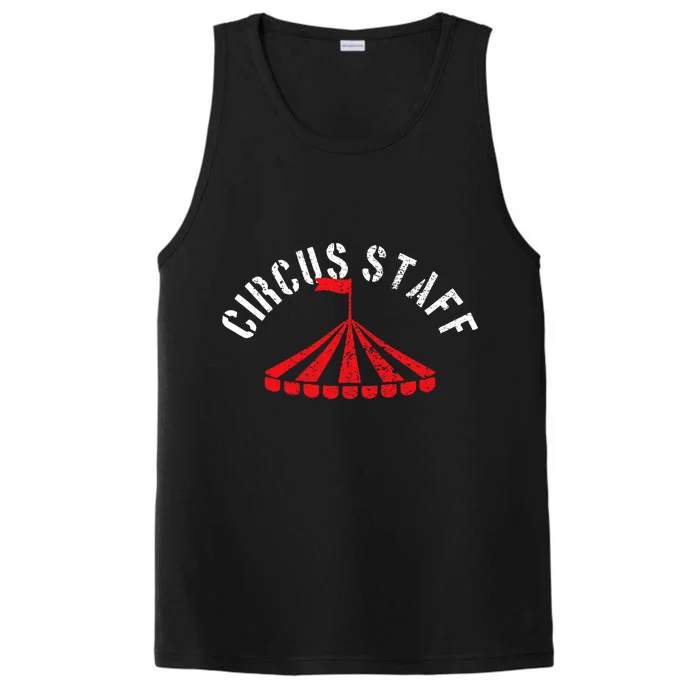 Circus Staff Vintage Birthday Theme Gift Performance Tank