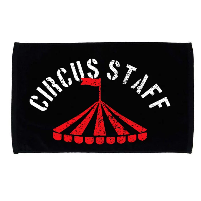 Circus Staff Vintage Birthday Theme Gift Microfiber Hand Towel