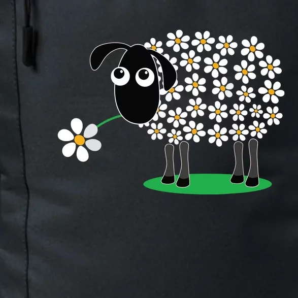 Cute Sheepp With Flower Wool Gift For Girl Women Tee Daily Commute Backpack