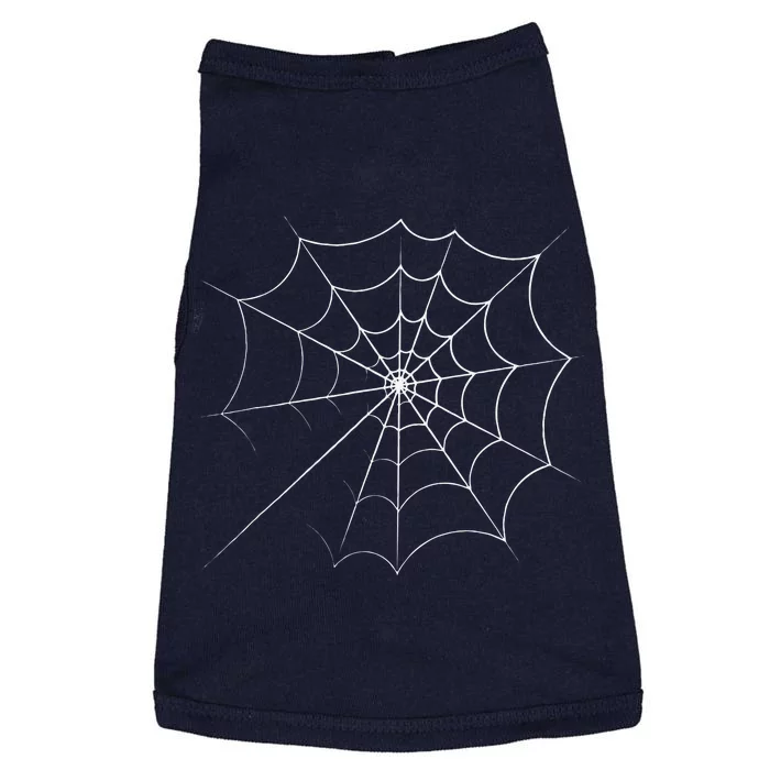 Cobweb Spider Web Spooky Halloween Trick Or Treating Doggie Tank