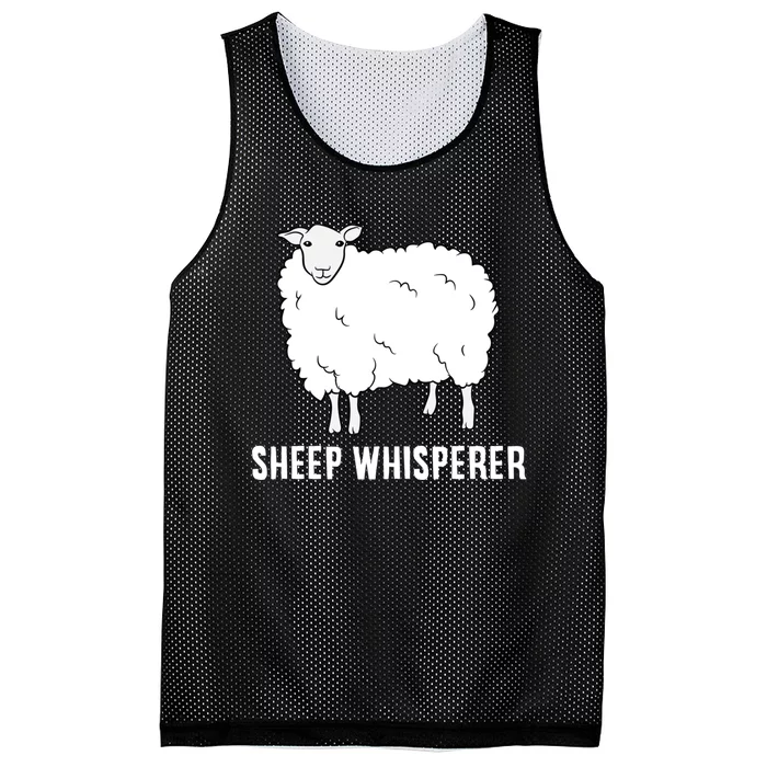 Cute Sheep Whisperer Farmer Sheep Farmer Love Sheep Mesh Reversible Basketball Jersey Tank