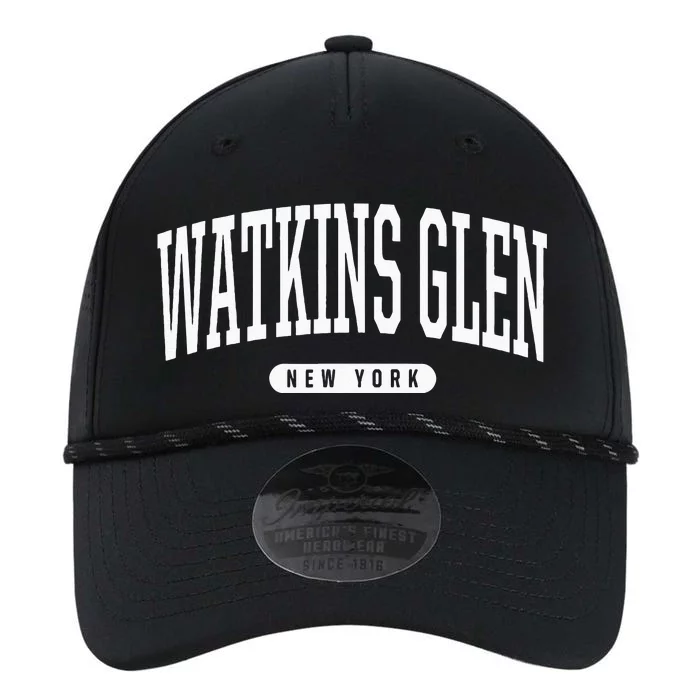 College Style Watkins Glen New York Souvenir Gift Performance The Dyno Cap