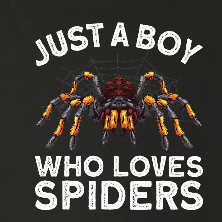 Cute Spider Web Tarantula Arachnid Toddler Long Sleeve Shirt