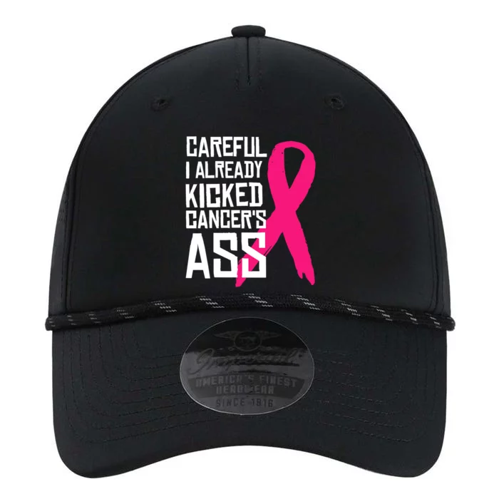 Careful Survivor Warrior Funny Breast Cancer Awareness Great Gift Performance The Dyno Cap