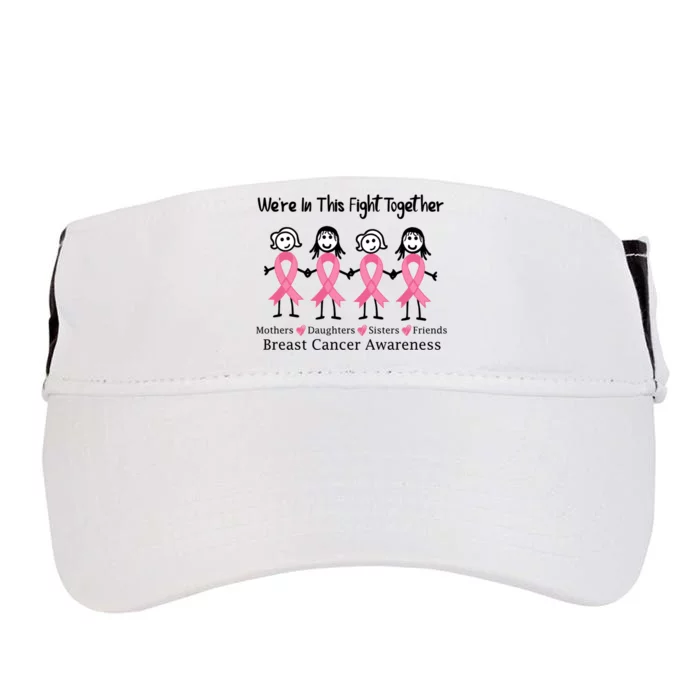 Cancer Support We're In This Fight Together Gift Adult Drive Performance Visor