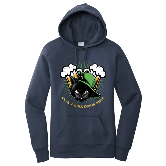 Cool Save Water Beer Gift Women's Pullover Hoodie