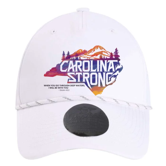 Carolina Strong When You Go Through Deep Waters I Will Be With You Isaiah 4323 Performance The Dyno Cap