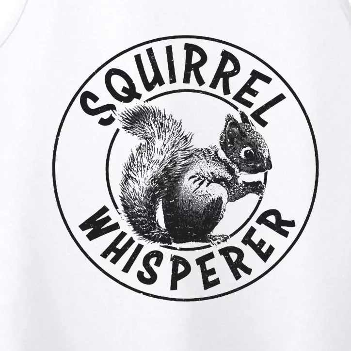 Cute Squirrel Whisperer Performance Tank