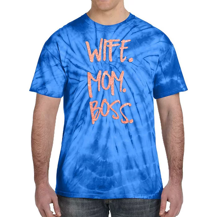 Cute Sexy Wife Mom Boss 'S Gift Tie-Dye T-Shirt