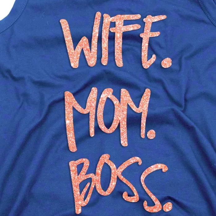 Cute Sexy Wife Mom Boss 'S Gift Tank Top