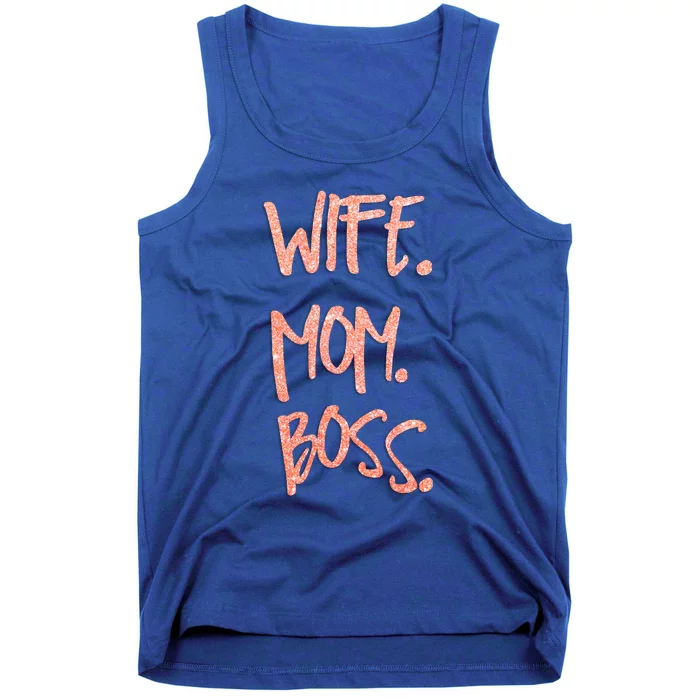 Cute Sexy Wife Mom Boss 'S Gift Tank Top