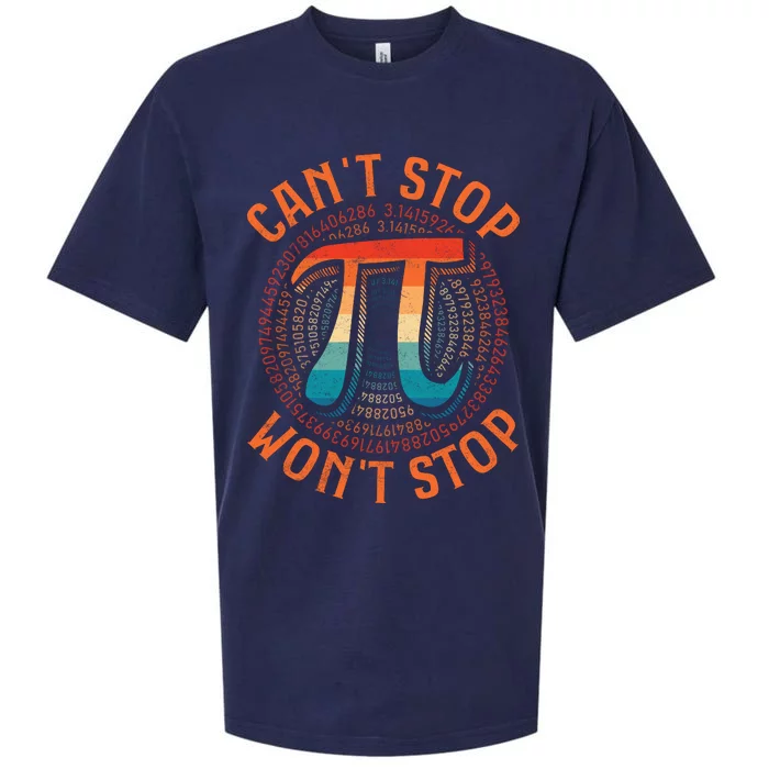 CAN'T STOP WON'T STOP PI DAY 3 Sueded Cloud Jersey T-Shirt