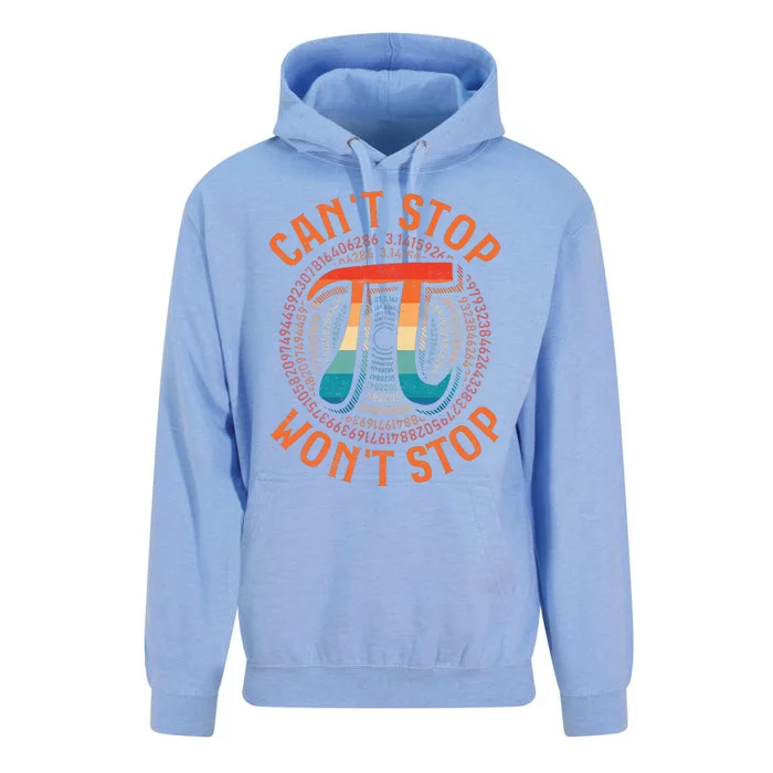 CAN'T STOP WON'T STOP PI DAY 3 Unisex Surf Hoodie